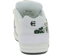 Baskets unisexe Etnies Cinch SMU – Style skate avec motif araignée – 430700000-4199 – Blanc/Noir
