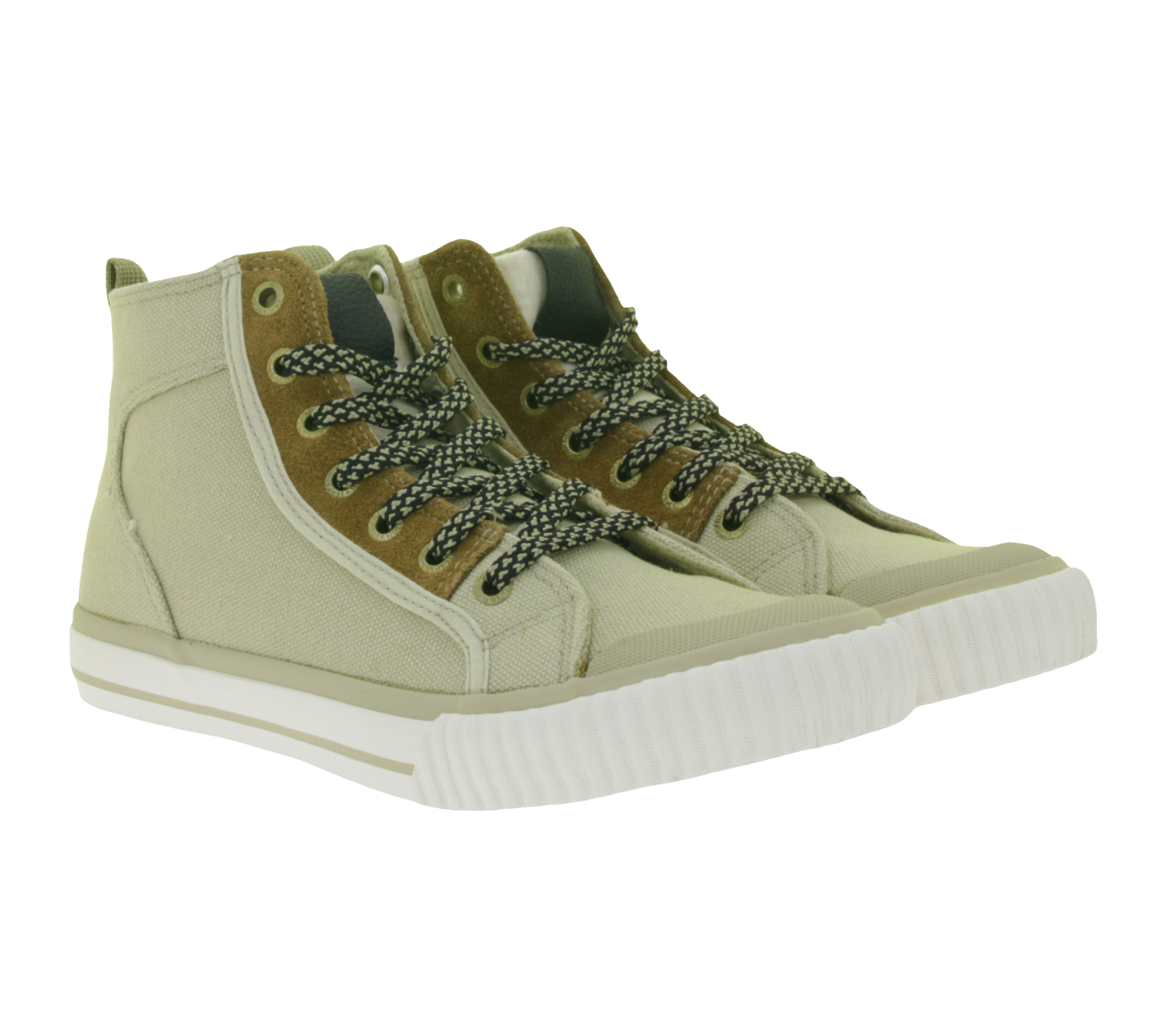 ICEPEAK Dale Damen High-Top Sneaker knöchelhohe Freizeit-Schuhe mit Schnürung 9-75235-030 Beige