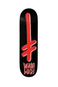 DEATHWISH Gang Logo 8.25 black/red one size Skateboards