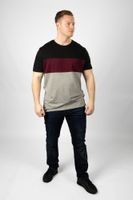 Lakeville Mountain Camiseta para hombre Anui Black Cabernet/Mid Grey Heather