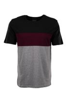 Lakeville Mountain Camiseta para hombre Anui Black Cabernet/Mid Grey Heather