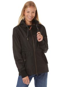 Lakeville Mountain Chaqueta de lluvia para mujer Malya Negro