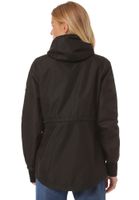 Lakeville Mountain Chaqueta de lluvia para mujer Malya Negro