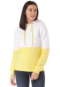 Lakeville Mountain Sudadera con capucha para mujer Tiji Lemonade/White