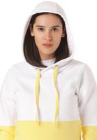 Lakeville Mountain Sudadera con capucha para mujer Tiji Lemonade/White