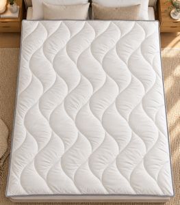 John Cotton PREMIUM Steppbett-Decke 135 x 200 cm mit Duo-Prinzip - anschmiegsame und elegante Steppung, alergikerfreundlich in Weiß