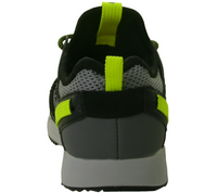 ICEPEAK Alba Damen Outdoor-Sneaker leichter Trekking-Freizeitschuh 375236-990 Schwarz/Grau/Neongelb