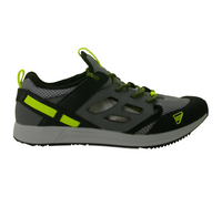 ICEPEAK Alba Damen Outdoor-Sneaker leichter Trekking-Freizeitschuh 375236-990 Schwarz/Grau/Neongelb