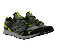 ICEPEAK Alba Damen Outdoor-Sneaker leichter Trekking-Freizeitschuh 375236-990 Schwarz/Grau/Neongelb