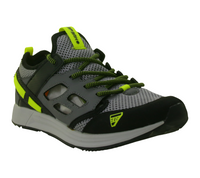 ICEPEAK Alba Damen Outdoor-Sneaker leichter Trekking-Freizeitschuh 375236-990 Schwarz/Grau/Neongelb