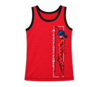2-Pack Miraculous Kids' Undershirts Cotton Tank Tops with Different Designs Multicoloured