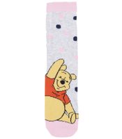 4-Pair Pack of Disney Winnie the Pooh Cotton Socks for Kids – Comfortable socks for children featuring Winnie the Pooh in 4 different designs – Multicolored