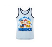 2-Pack Paw Patrol Kids' Undershirts for Boys Cotton Tank Tops with Different Designs Multicoloured