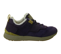 ICEPEAK Adra Women’s Sneakers – Casual Leisure Shoes with Genuine Leather & Lacing (4-75232-790, Purple)