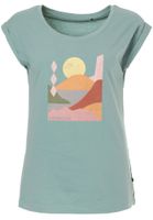 Lakeville Mountain Camiseta para mujer Patos Menta