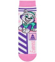 4-Pair Pack of Paw Patrol Cotton Socks for Kids – Comfortable Socks for Girls with 4 Different Designs – Multicolored