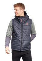 Lakeville Mountain Chaleco para hombre Tugela Black Melange