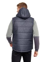 Lakeville Mountain Chaleco para hombre Tugela Black Melange