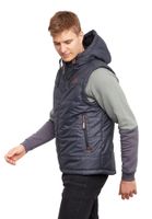 Lakeville Mountain Chaleco para hombre Tugela Black Melange