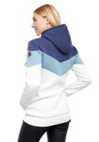 Lakeville Mountain Chaqueta con capucha para mujer Peechee Black Iris/Dark Delphine/Light Beige
