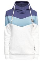 Lakeville Mountain Chaqueta con capucha para mujer Peechee Black Iris/Dark Delphine/Light Beige