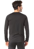 Lakeville Mountain Ropa interior técnica para hombre Underwear Crew Neck Negro
