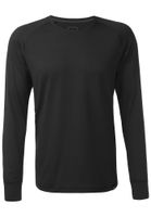 Lakeville Mountain Ropa interior técnica para hombre Underwear Crew Neck Negro