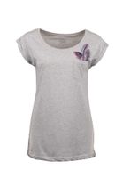Lakeville Mountain Camiseta para mujer Nanga Whisper White Melange