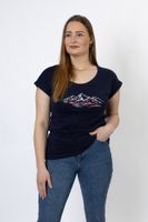 Lakeville Mountain Camiseta para mujer Kiula Black Iris