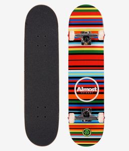 Almost Unisex Skateboard-Komplettboard Thin Strip Mehrfarbig