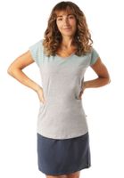 Lakeville Mountain Camiseta para mujer Nola Candy Apple/Mid Grey Heather