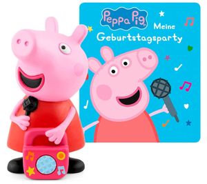 tonies Peppa Pig Audio Figure – My Birthday Party Audio Story for Toniebox, Hand-Painted Magnetic Figure for Listening, Collecting and Playing **B-Grade – tested** Multicoloured