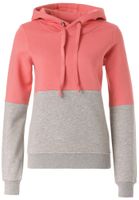 Lakeville Mountain Sudadera con capucha para mujer Tiji Mid Grey Heather/Peach