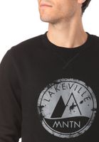 Lakeville Mountain Sudadera para hombre Milo Logo Negro