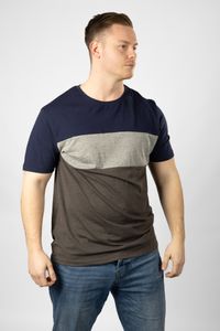 Lakeville Mountain Camiseta para hombre Anui Black Iris/Mid Grey Heather
