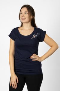 Lakeville Mountain Camiseta para mujer Puna Black Iris