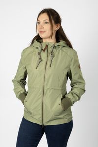 Lakeville Mountain Chaqueta de lluvia para mujer Malya Faded Olive