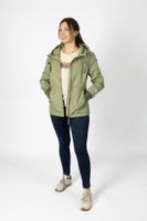 Lakeville Mountain Chaqueta de lluvia para mujer Malya Faded Olive