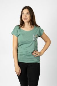 Lakeville Mountain Camiseta para mujer Cachi Menta