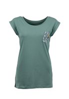 Lakeville Mountain Camiseta para mujer Cachi Menta