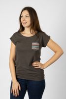 Lakeville Mountain Camiseta para mujer Maipo Antracita jaspeado