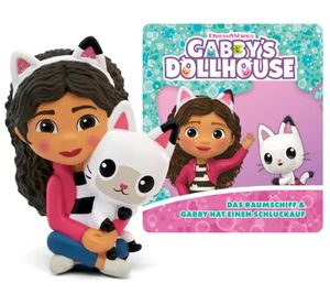 tonies DreamWorks Gabby's Dollhouse Audio Figurine – "The Spaceship" & "Gabby Has the Hiccups" – Audio Figurine for the Toniebox **B-Stock – Inspected** – Multicolored