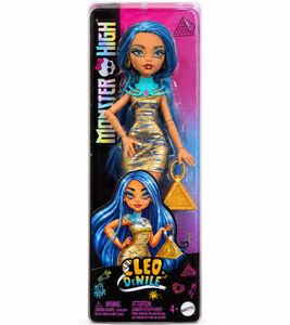 Mattel Monster High Cleo De Nile Doll with Handbag & Accessory – Monster High Fashion Doll for Ages 4+ **B-Stock – Inspected** Multicolored