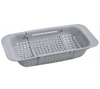 KESPER Foldable Plastic Step Stool for Space-Saving Storage, 35 x 27 / 22 cm – **B-Stock (Outlet Item) – Inspected** – Gray