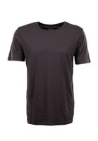 Lakeville Mountain Camiseta de hombre Ludo con estampado en la espalda y cuello redondo Gris
