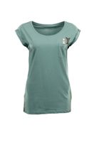 Lakeville Mountain Camiseta para mujer Zapaleri Menta