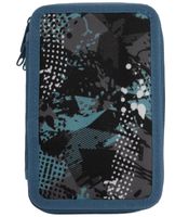 Idena 47-piece pencil case, including colored pencils, a class schedule, and other school supplies – **B-stock (inspected)** – Blue/Multicolored