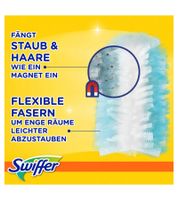 9-Pack Swiffer MAXI PACK Duster Refills Dust Magnet Replacement Cloths, Effective on 100% of Household Dust Types, for Dust & Hair **B-Grade – tested** Yellow/Blue