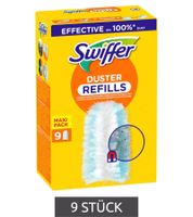 9-Pack Swiffer MAXI PACK Duster Refills Dust Magnet Replacement Cloths, Effective on 100% of Household Dust Types, for Dust & Hair **B-Grade – tested** Yellow/Blue