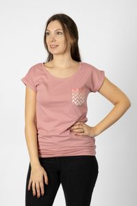 Lakeville Mountain Camiseta para mujer Bonete Blush